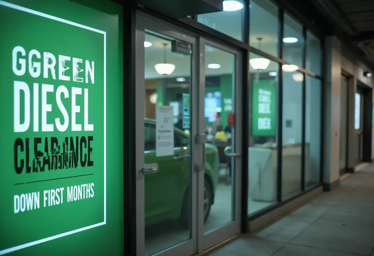 Green diesel clearances down 2% in first 6 months of year